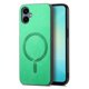 thumbnail image 1 of Magnetic Slim Case for Samsung Galaxy A06 with Camera Guard & Anti-Scratch Back Green, 1 of 6