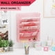 thumbnail image 2 of Organizador De Archivos De Pared De Metal Rosa 6 Niveles, 2 of 7
