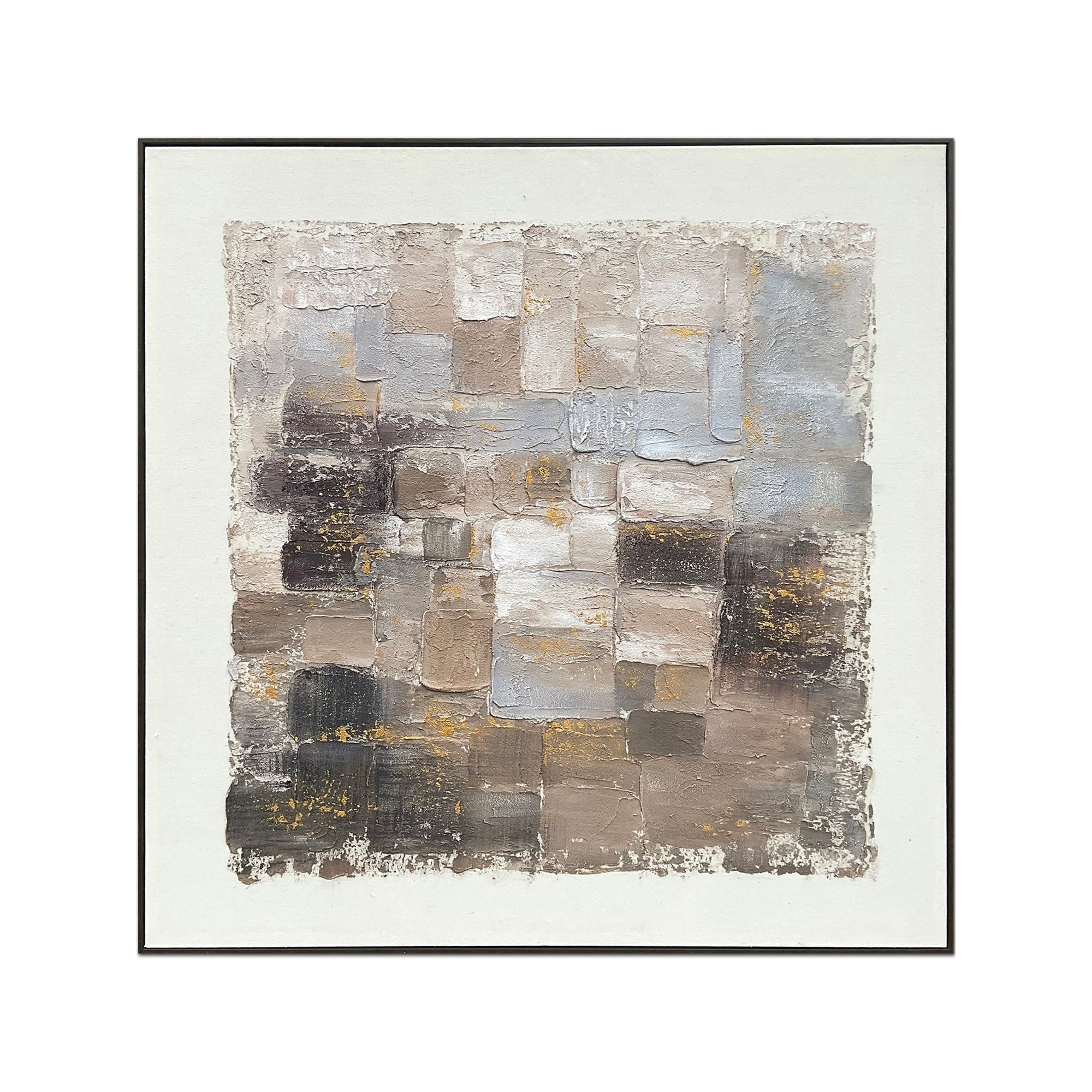 Tribus Del Mundo - Cuadro Abstracto: Sedimentos Ii