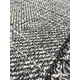 thumbnail image 3 of Alfombra Entrada Hogar Limpiapiés Decorativa Tejida 60x90cm gris oscuro, 3 of 3