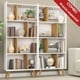 thumbnail image 2 of Set Living 2Lv07 2 Estantes Libreros Nichos Blanco - Nogal, 2 of 4