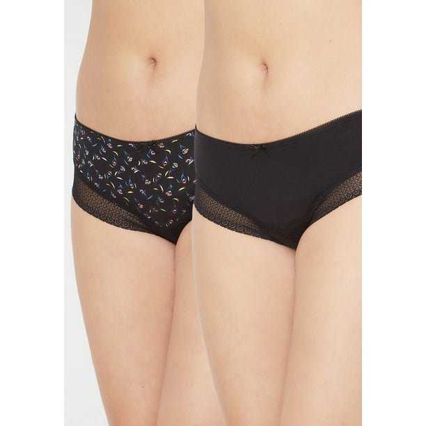 Pack 2X Pantaleta Algodón P2140024W-NEG2 Kayser
