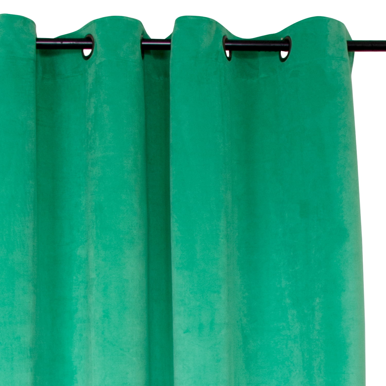 Masel - Cortina Argollas New Velvet 1.40 X 2.25 Verde Cata