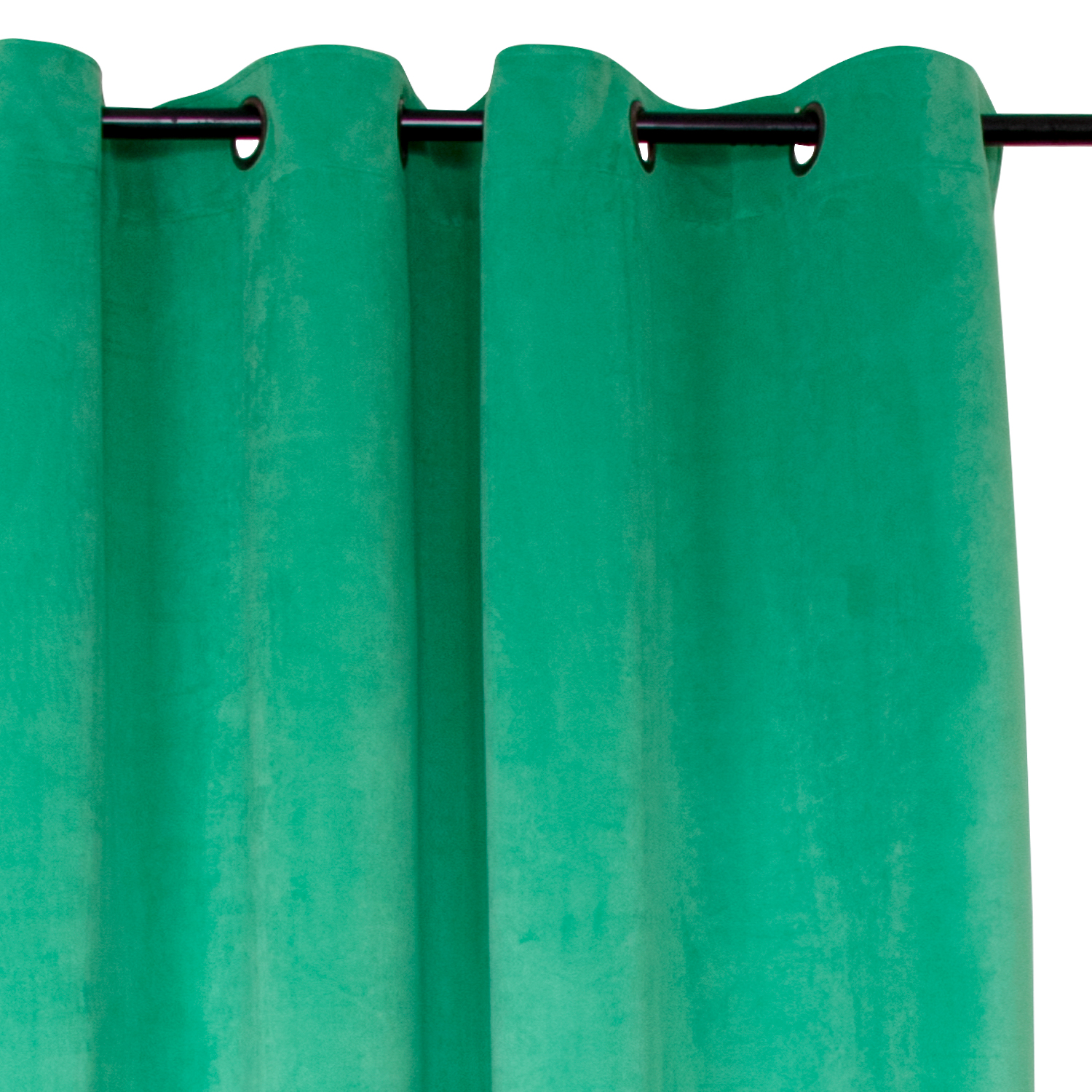 Masel - Cortina Argollas New Velvet 1.40 X 2.25 Verde Cata