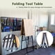 thumbnail image 3 of SmartFold Heavy-Duty Folding Butcher-Block Workbench- Portable Wood-Top Utility Table w/ Locking Casters & Quick-Collapse Steel Frame, 3 of 3