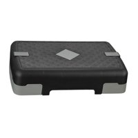Magideal - Tabla De Equilibrio Aeróbico De Entrenamiento Ajustable, Entrenamiento De Textura Antideslizante, Altura Ajustable En Interiores, Práctico Negro Gris