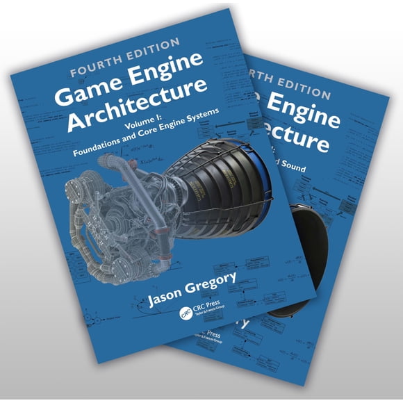 Libro CRC Press Arquitectura de Motores de Juego - Conjunto de dos volúmenes