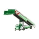 thumbnail image 3 of Camión de remolque de juguete plegable, modelo de automóvil de abordaje a escala 1:43, vehículo de juguete de aleación fundida a presión para niños y verde, 3 of 5