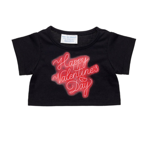 Polera Build A Bear Neón San Valentín Para Peluche