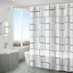 thumbnail image 1 of 1pc Shower Curtain With 12 Hooks, Waterproof And Mildew-Proof Bath Curtain, Bathroom Decor, Curtain For Windows, 1 of 5