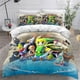 thumbnail image 1 of Zelda Anime Game 3D Digital Printed Quilt Cover Three-Piece Foreign Trade Amazon Quilt Cover, 1 of 5