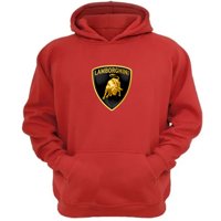 Genérico - Polerón Canguro Lamborguini Rojo Talla Xl Unisex