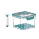 thumbnail image 4 of Almacenamiento De Alimentos Para Sellador Al Vacío Organizador Rectangular Contenedor De Vacío De Plástico Verde 1.5L, 4 of 5