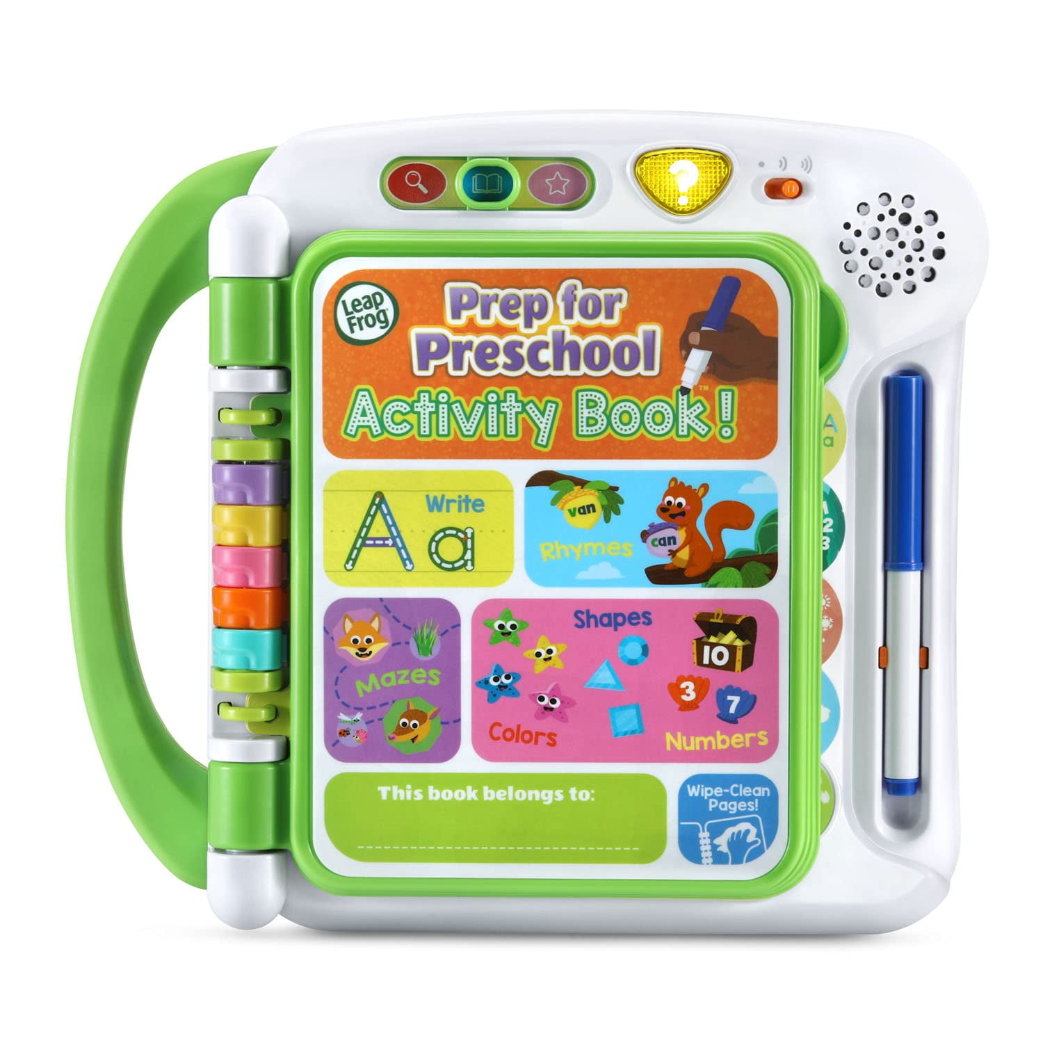 Libro De Actividades Leapfrog Prep For Preschool Green