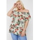 thumbnail image 1 of Top con Hombros Descubiertos y Estampado Floral, Talla 3XL, 1 of 5