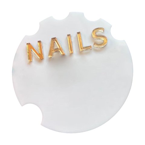 Ioensy - Accesorio Fotográfico Para Uñas Acrílicas De Superficie Lisa De 10 X 10 Cm, Moderno Y Ligero.