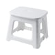 thumbnail image 4 of Taburete plegable para baño, taburete portátil y ligero para reposapiés, taburete pequeño para niños, taburete para cambiar zapatos en la entrada de 23cmx18cmx20cm, 4 of 5