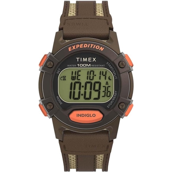 Reloj Timex Expedition CAT 5 Digital Brown Para Hombre
