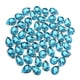 thumbnail image 3 of 50 piezas de perlas de cristal adornos bricolaje coser artesanías azul, 3 of 5