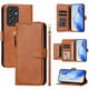 thumbnail image 1 of FOXDOCK Funda Tipo Cartera para Google Pixel 10 Pro 5G Cuero PU con Cremallera y Correa de Muñeca, Ranuras para Tarjetas, Soporte Plegable, Cierre Magnético, 1 of 5