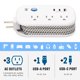 thumbnail image 3 of Protector antisobretensión Power Strip Cruise On, 1 USB, 2 USB-C, 3 AC, 3 of 9