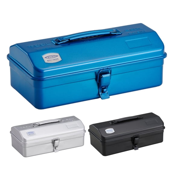 Caja de Herramientas Toyo Y-280 de Acero 30x16x12 cm Azul