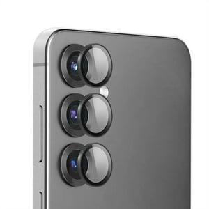 Genérico - Protector De Lentes Para Samsung S25 - Negro