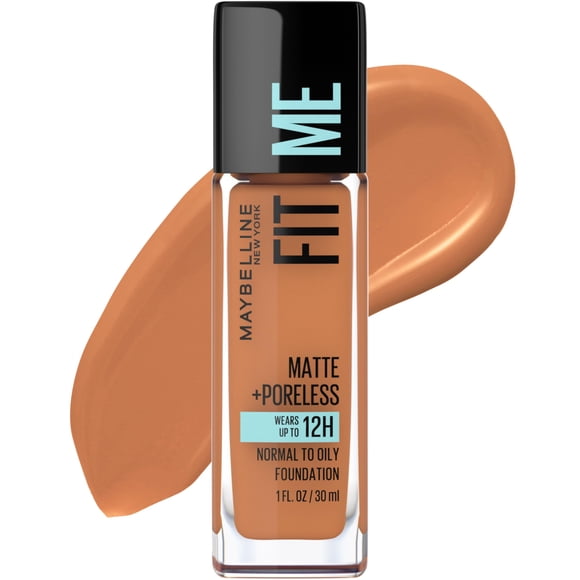 Base de maquillaje Maybelline Fit Me Matte + Poreless Spicy Brown
