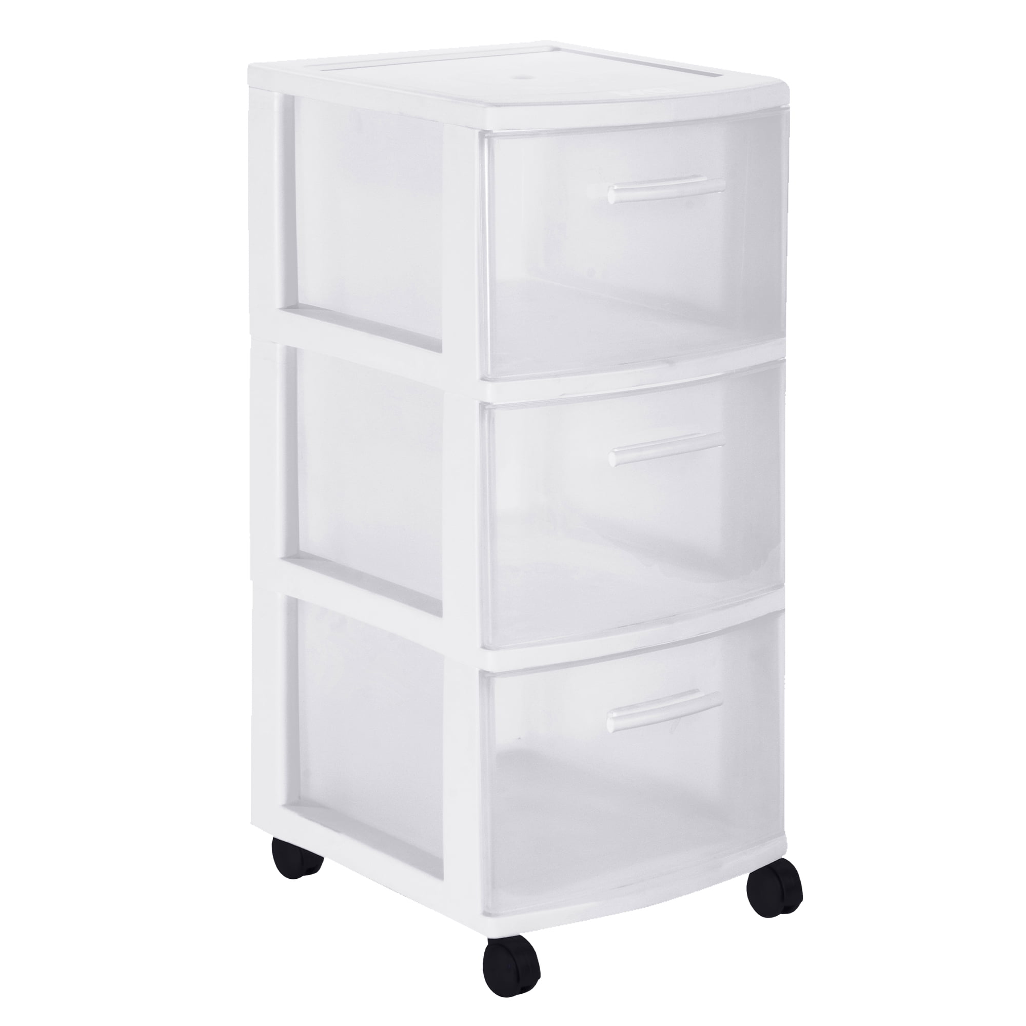 Cajonero 3 Niveles Eclypse Blanco Mq Qrubber