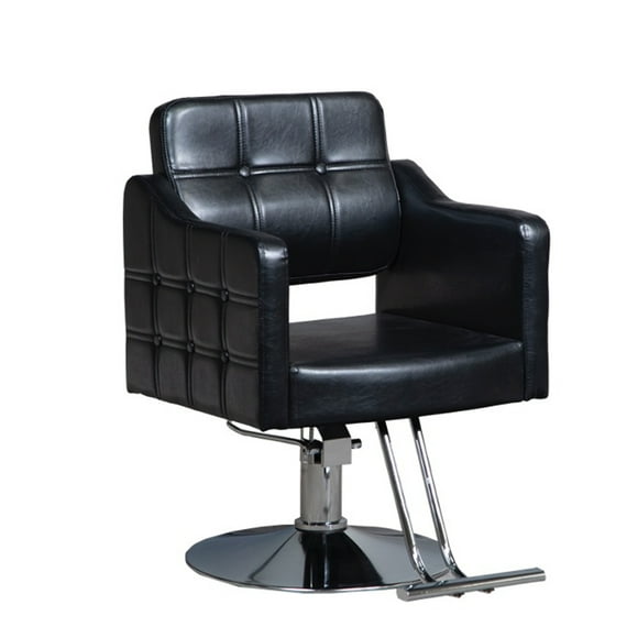 Silla de peluqueria hidraulica negro