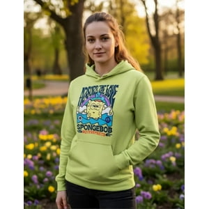 Nickelodeon - Polerón Adulto Bob Esponja Verde S