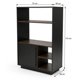 thumbnail image 3 of Buffet Aparador Negro Elegante Mueble Café Bar Organizador Comedor Living 70x38x110cm, 3 of 5
