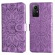 thumbnail image 1 of Funda tipo cartera FOXDOCK para Xiaomi Redmi Note 12s 4G , diseño girasol en relieve, cuero PU, cierre magnético, soporte y tarjetero, 1 of 5