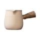 thumbnail image 1 of Tetera De Cerámica, Teteras De Porcelana, Tetera De Hojas De Té Sueltas Y Florecientes Para El Hogar, Beige Ancho, 1 of 3