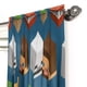 thumbnail image 5 of Set de cortinas Jay Franco Minecraft isométrico azul 160x160 cm, 5 of 7