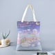 thumbnail image 2 of Sumikko Gurashi Bolso de tela con estampado de lienzo para mujer, bolsa de compras reutilizable y estética, con cremallera interior, regalo para mujer,40*40cm., 2 of 6