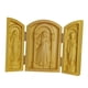 thumbnail image 2 of Estatuilla Sagrada, Pequeño Adorno Católico Tallado En Madera Para Estante De Recuerdo, Capilla, 2 of 3