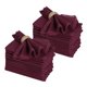 thumbnail image 1 of Servilletas de Tela Ramanta Home Burdeos - Pack de 24 (46 cm), 1 of 9