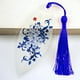 thumbnail image 1 of Chinese Painting Leaf Vein Bookmark - Creative Design for Jiangnan Water Town Landscape, 1 of 4