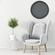 thumbnail image 5 of Reloj de pared de 12 pulgadas, elegante, moderno, silencioso, de cuarzo, funciona con pilas, redondo, decorativo, para el hogar, la oficina, la cocina, el dormitorio y la sala de estar, fácil de leer., 5 of 6