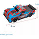thumbnail image 3 of Auto drift rc 4x4 30cm luces y frenos, 3 of 3
