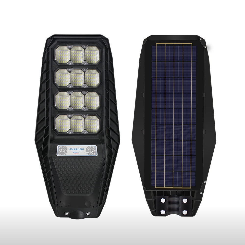 Genérico - Foco Solar Led 600w Exterior Sensor De Movimiento Y Control