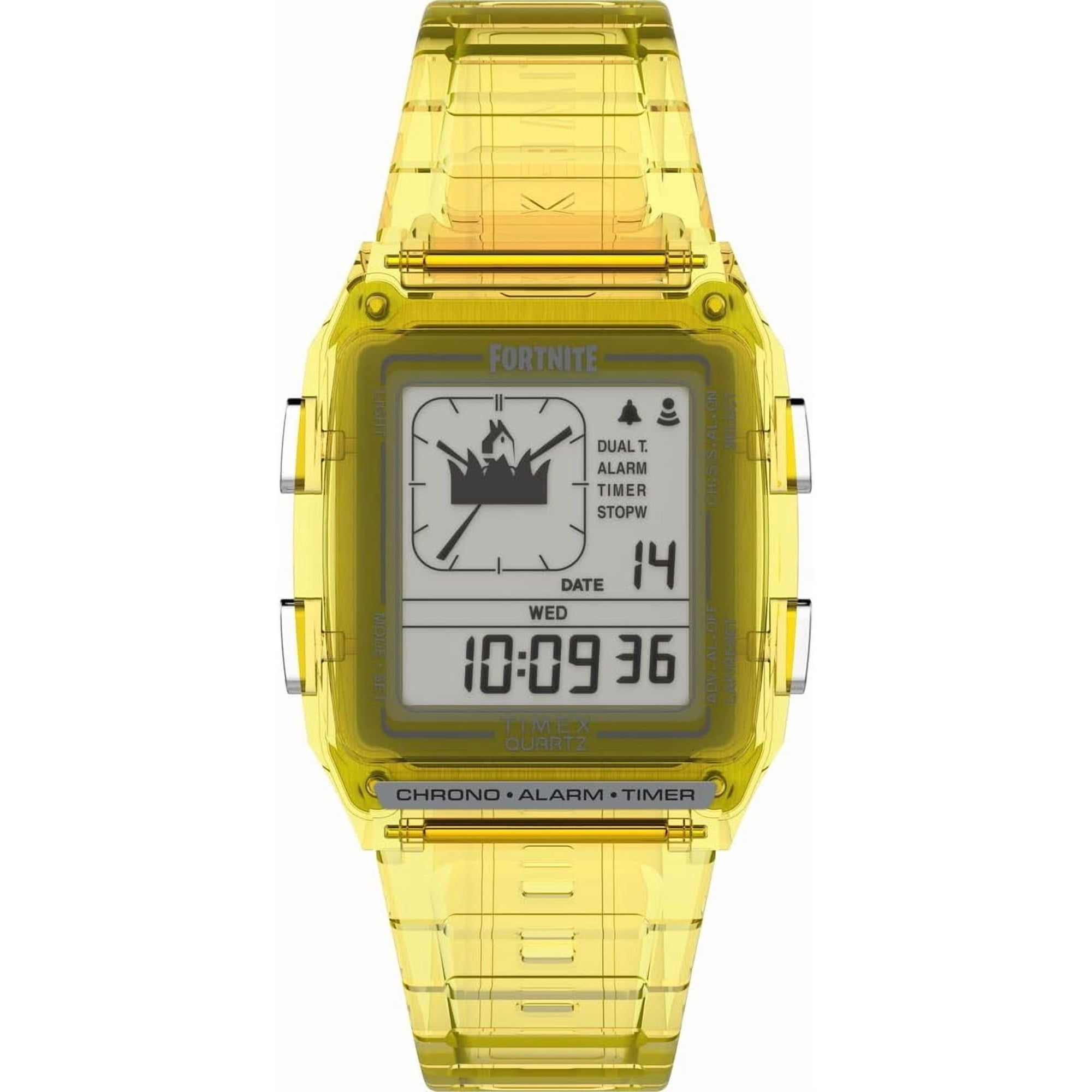 Reloj Digital Timex Q Lca Fortnite Amarillo Unisex