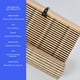 thumbnail image 5 of Cortina Roller Bambu Persiana Enrollable 150 X 180 Cafe Rayas Guiza, 5 of 8