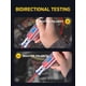 thumbnail image 4 of Probador de circuitos JASTIND Heavy Duty, pantalla LCD retroiluminada de 3-65 V con cable, 4 of 7