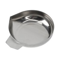 Magideal - Báscula De Joyería, Bandeja De Comida, Bandeja Medidora De Joyería, Herramientas De Medición, Bandeja De Equilibrio Electrónico, Bandeja Medidora De P 1 Uds De Acero Inoxidable