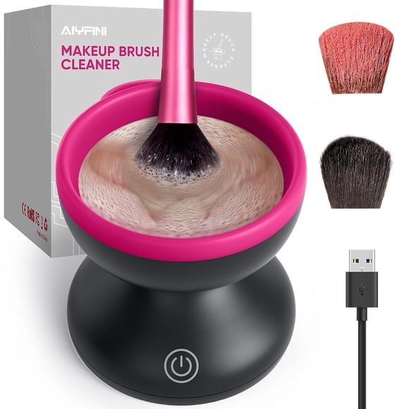 Limpiador Eléctrico De Brochas De Maquillaje Portable Usb