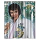 thumbnail image 1 of Cortina de ducha navideña con diseño de Elvis Presley, con ganchos, tamaño 60 x 72 pulgadas, 1 of 3
