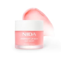 Mascarilla Labial Nocturna Nida Very Berry Intense Hydration, 20 Ml