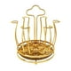 thumbnail image 1 of Estante De Secado De Tazas, Organizador Portátil De Drenaje Para Sala De Estar, Gabinete, Hogar, Rosa Y Dorado, 1 of 3